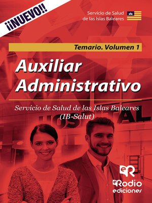 cover image of Auxiliar Administrativo. Servicio de Salud de las Islas Baleares. Temario Volumen 1